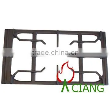 Good quality kitchen cookware enamel cast iron grate for sale