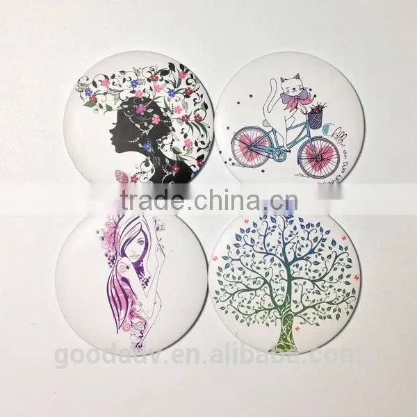Most personality and fashion princess hand mirror/wedding gift hand mirror / lovely customized logo hand mirror