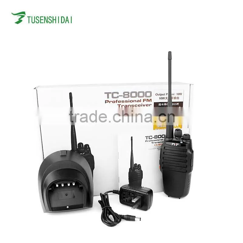 Two Way Radio Single Band For TYT TC-8000 10W Walkie Talkie 136-174MHz or 400-520MHz Mini Transceiver Professional fm transceive