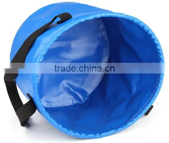 camping hiking multi function outdoor folding bucket