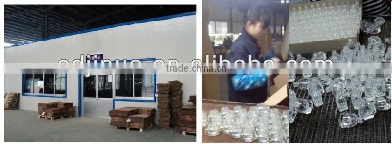 clear skin creambottle,glass bottle, China products, eye cream