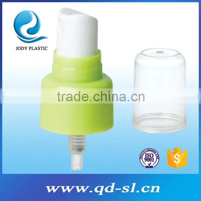 Non Spill plastic perfume cap for best flat bottle sprayer