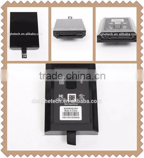 CHEAP Price 500GB Slim HDD for XBOX 360 Console 2.5 inch super thin!!! China factory direct sale!!