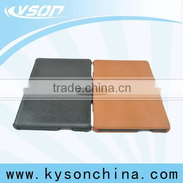 Brown Heat formed Leather Case for Kindle Fire HDX 8.9", 8.9" leather tablet case