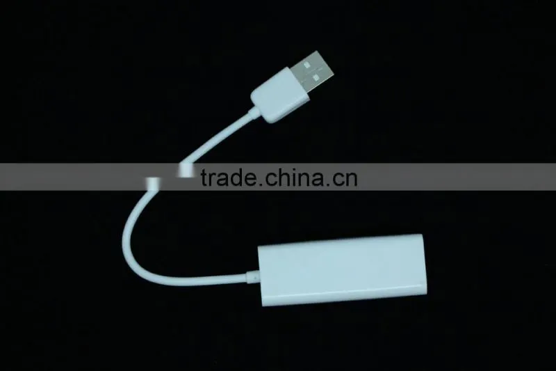 manufacture USB2.0 to fast ethernet Adapter
