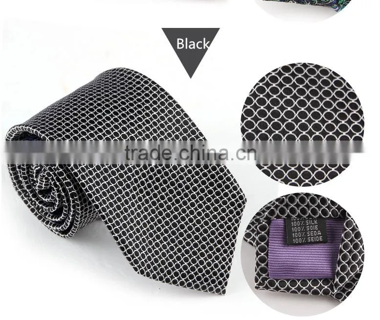 Top quality Luxurious Pure silk Neck ties