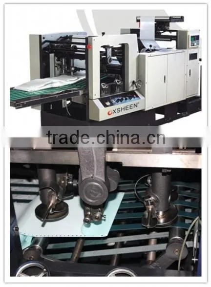 Electric bill puncher and folder machine