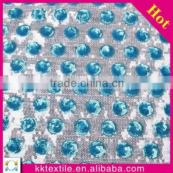 Hot sale satin fabric with sequin fabric