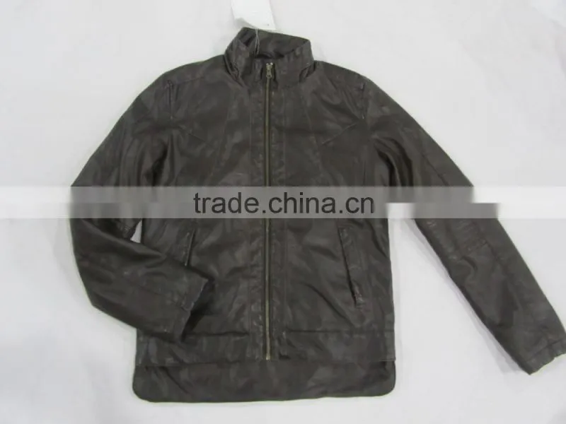 2014 Men's pu leather jacket new arrival