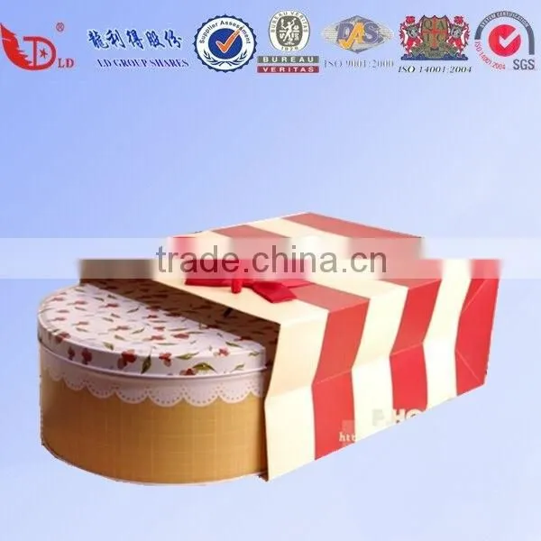 Wholesale food grade paper cardboard cake boxes