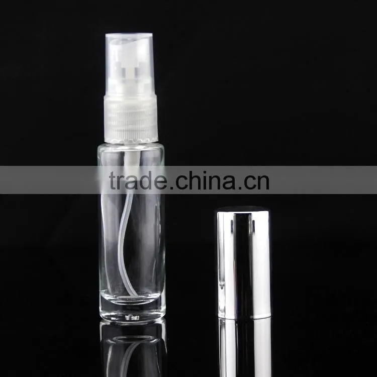 new white glass bottle for body lotion facial care glass bottle