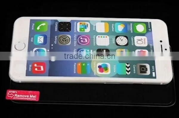 0.3mm Full Tempered Glass screen protector for iphone 6 or for iphone 6 plus , for iphone 6 plus glass screen protector