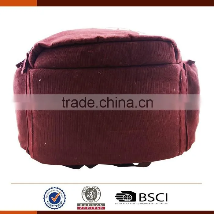 New Logo Printed Laptop Backpack Bag for School