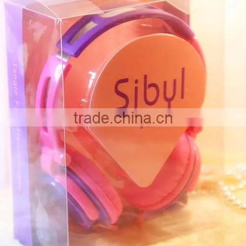 colorful promotion headphone / headsets for iphone/mp3/ipad