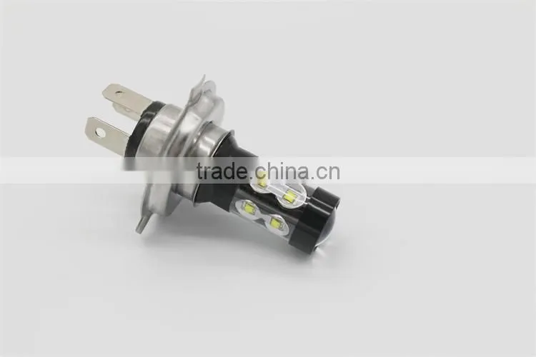 2015 Hot sale auto LED lights H4 50W car fog head light DRL headlight high beam 12V DC