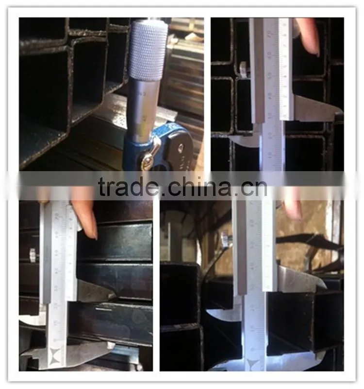 Carbon Steel Welding Black black square steel pipe /tube