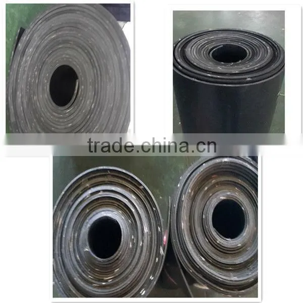 3mm one cloth insert black Neoprene rubber