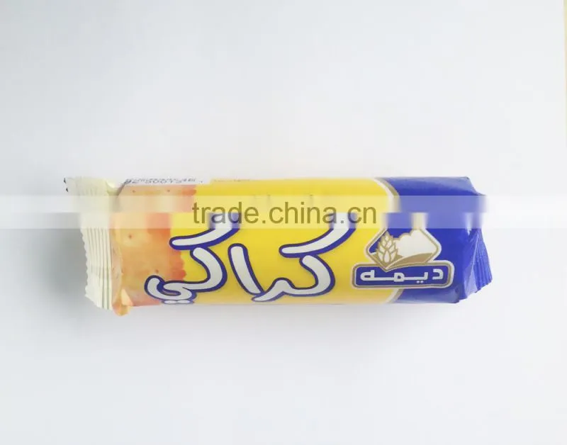 Biscuits on-edge packing machine