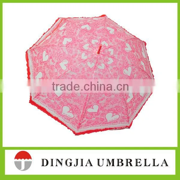 High quality wooden Visor straight umbrella
