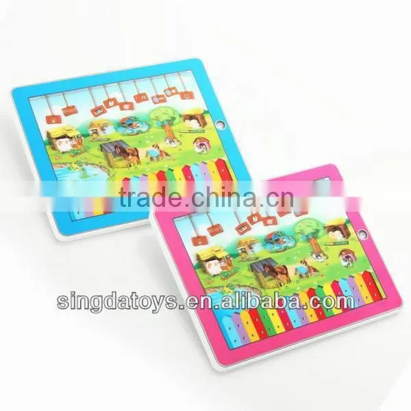 2014 Hot sale ABS educational Plastic Kids y-pad learning toy