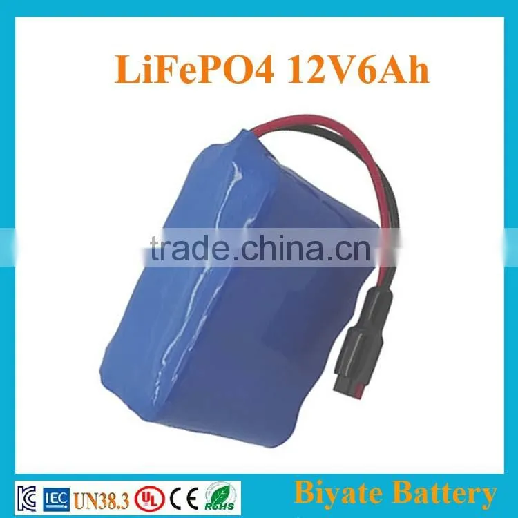Top Selling Long Cycle 100%DOD Golf Trolley Battery Pack 12.8V12Ah,20Ah with PCM Protection