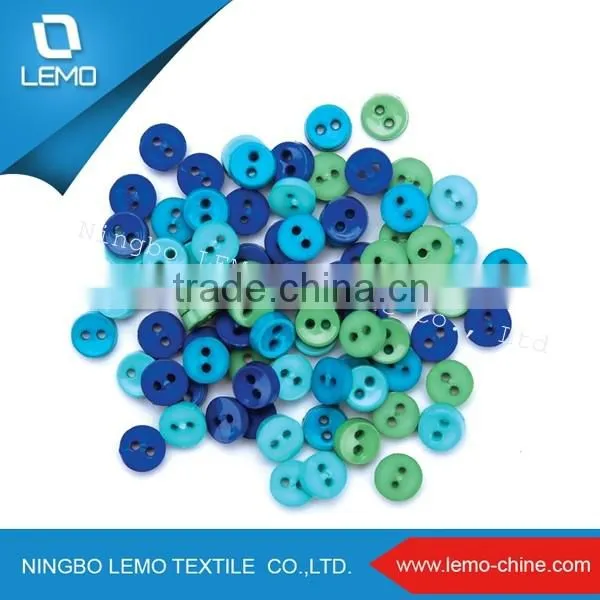 plastic laser resin horn and bone buttons