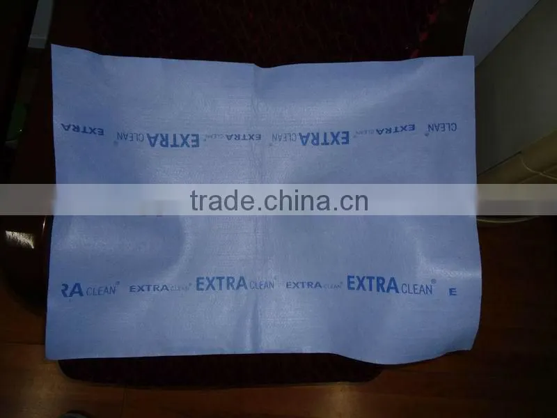Germany needle punched non-woven cleaning cloth with logo
