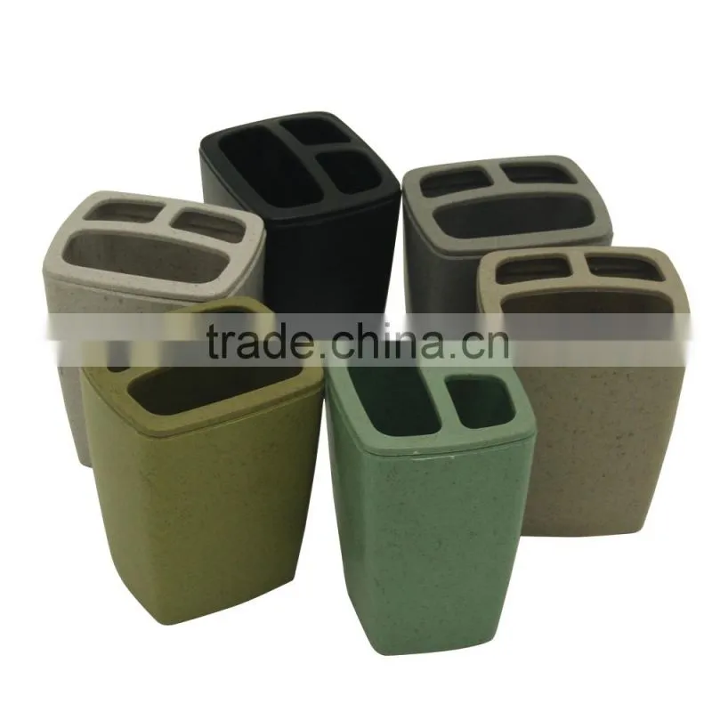 Imitation Rock Toothbrush Holder Smiley