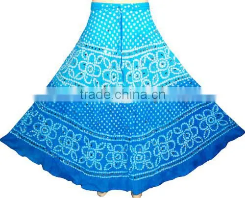 Manufacturer/ Wholesaler Cotton Long Skirts / Fresh Stock Cotton Long skirts