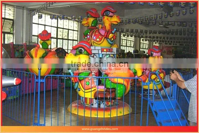Fun!2014 new design outdoor children rides lifting dinosaur in theme park