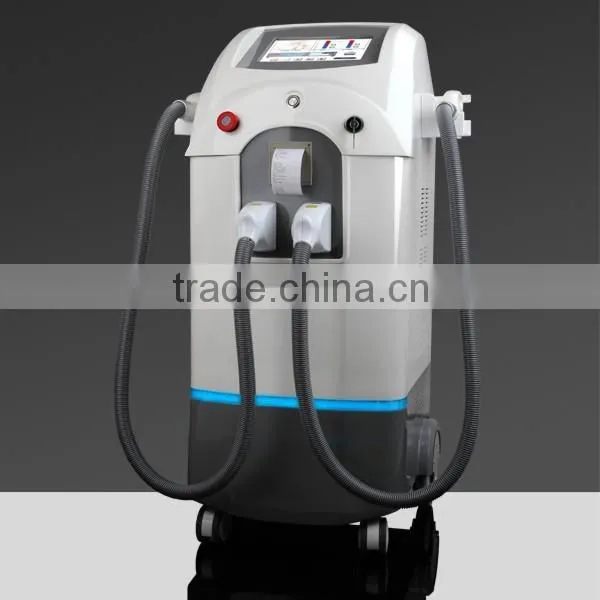 New Arrival 2 handles IPL+RF E-Light Treatment printing system ipl rf shr laser equipment e light ipl rf
