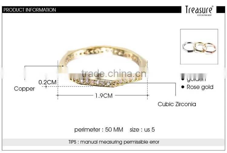 Multi-color Charming wholesale jewelry fashion diamond engagement ring zircon ring