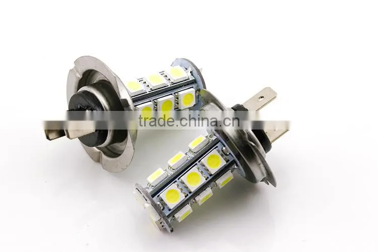 Fog Light Lamp H7 LED Auto Lighting 5050 LED 18 SMD 12V Foglamp Lights Bulbs