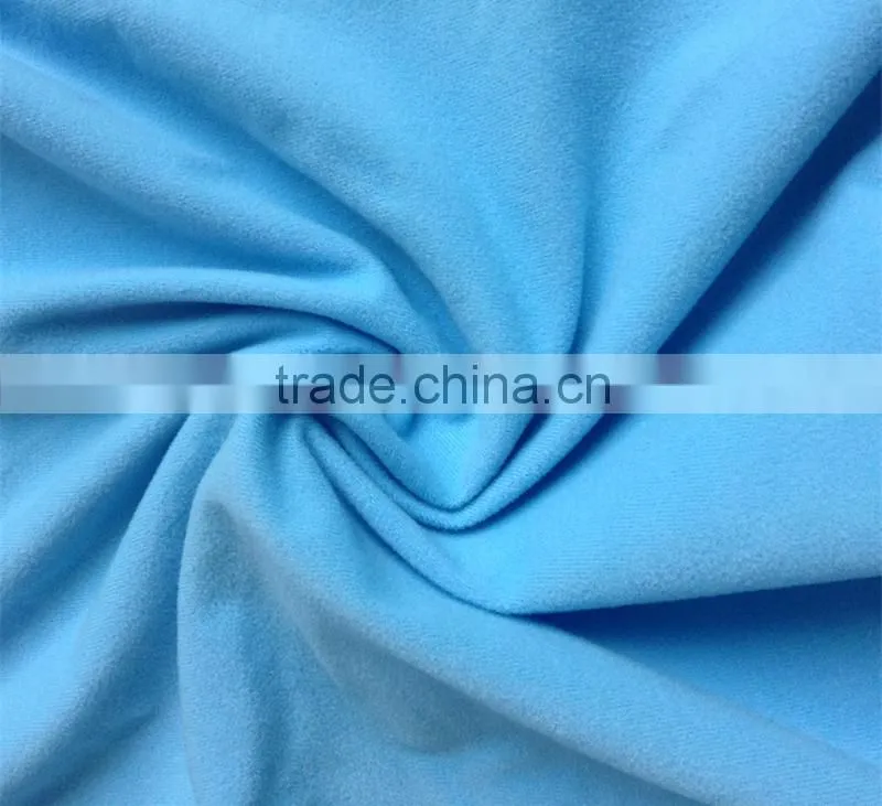 polyester silk velvet knitted fabric