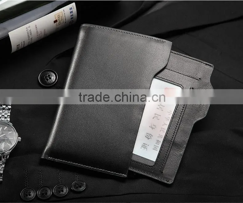 simple design bi-fold wall mount business card holder/wall business card holder