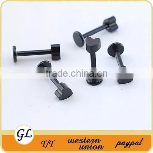 Unique lip rings fashion colorful labret industrial lip rings