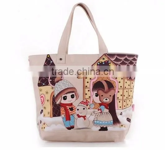 New arrival vintage heavy canvas tote bag beach cotton bag