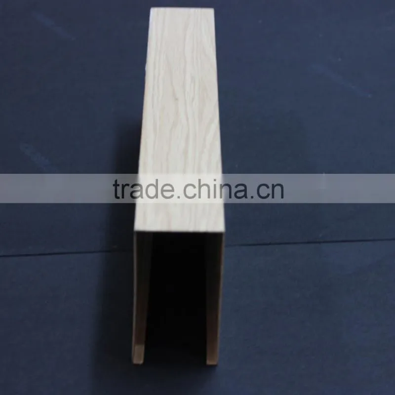 High Quality Aluminum slat Ceiling Tiles Suspended U aluminum Screen Ceiling