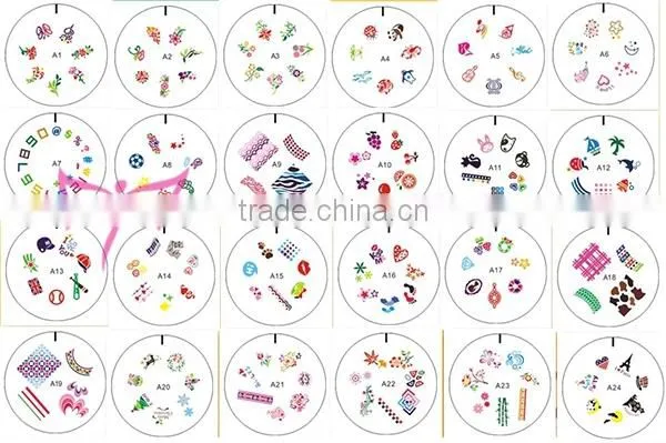 Hot nail art stamping set