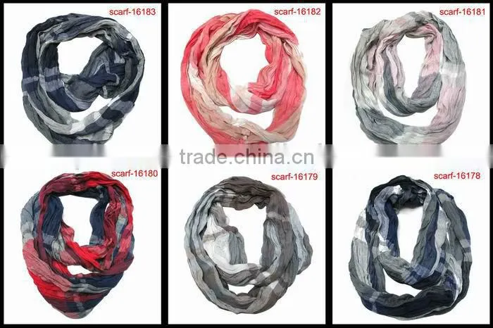 fashion wholesale plain cotton scarf