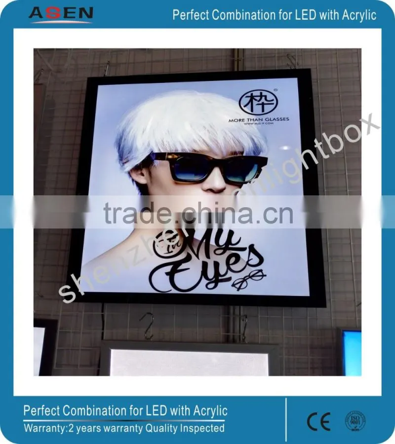 18mm LED Light Box Backlit Magnetic Light Box Advertising LED Light Frame