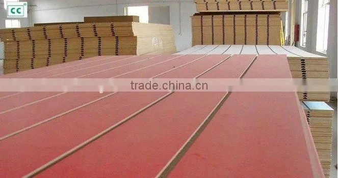 MDF grooved panel