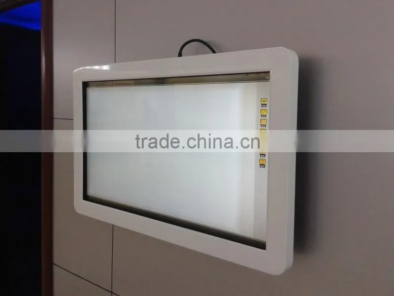 China factory wall mounted touch screen kiosk for library/ bus
