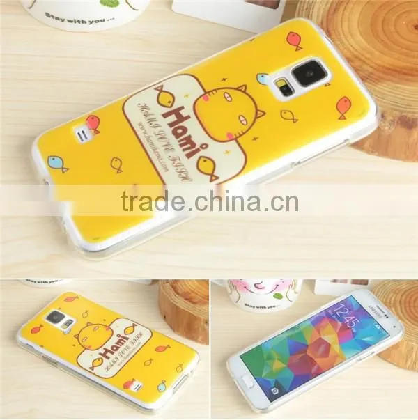 soft tpu cute smart cover case for samsung galaxy s5