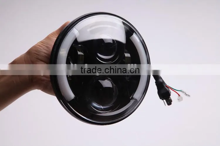 Hi/Low 60W Jeep Wrangler 7inch Led Headlight with DOT Certificate