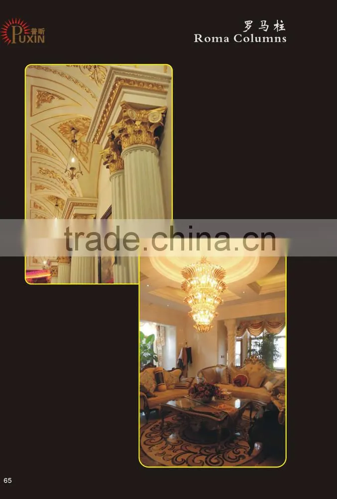 PU moulding for home design / Roma Columns / Building material / Home & Interior Decoration