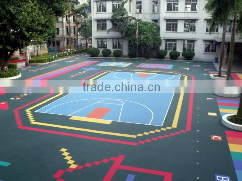 Used economical playground flooring for sale, kids outdoor playground flooring