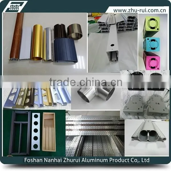 hollow aluminium square and round profile T aluminium profile angle aluminium profile