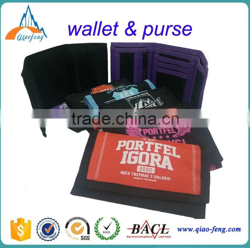 Hot sale fashion boys different colors kids wallet alibaba china