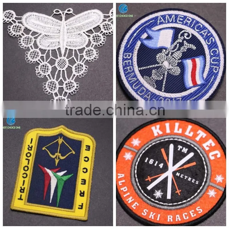 2016 Custom High Quality Embroidery Patch/ Woven Patch/Embroidery Label